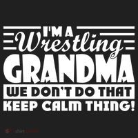 IM A Wrestling Grandma We DonT Do That Keep Calm Thing Gift Beanie thumb 2