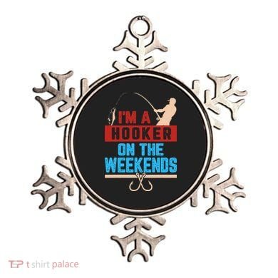Im A Weekend Hooker Dirty Fishing Humor Ornament