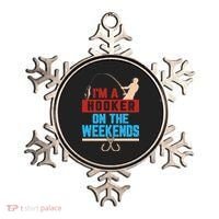 Im A Weekend Hooker Dirty Fishing Humor Ornament thumb 0