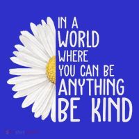 In A World Where You Can Be Anything Be Kind Sunflower Anti Bullying Women's Tank Top thumb 5