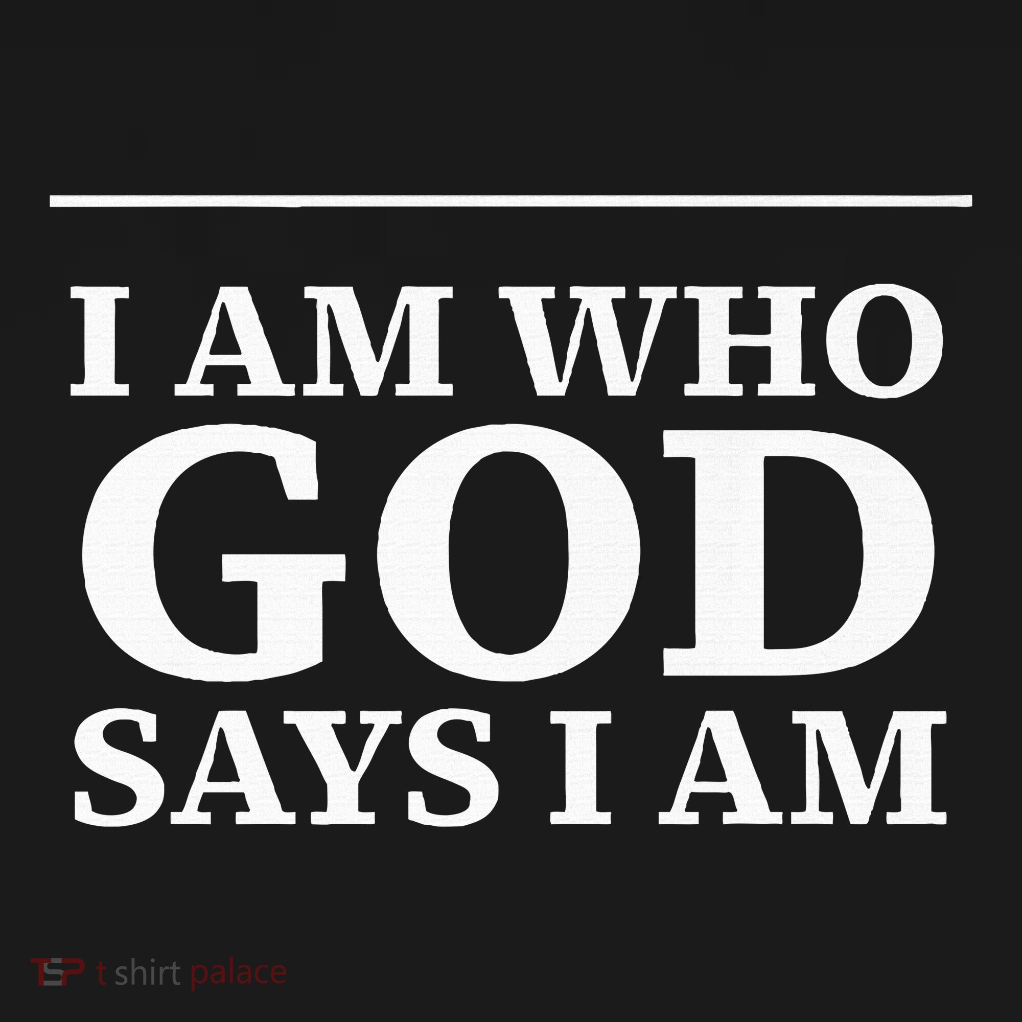 I AM WHO GOD SAYS I AM  Ornament