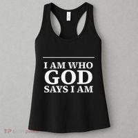 I AM WHO GOD SAYS I AM  Women's Tank Top thumb 3