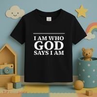 I AM WHO GOD SAYS I AM  Toddler T-Shirt thumb 3