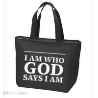 I AM WHO GOD SAYS I AM  Tote Bag thumb 3