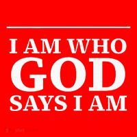 I AM WHO GOD SAYS I AM  Santa Hat thumb 1