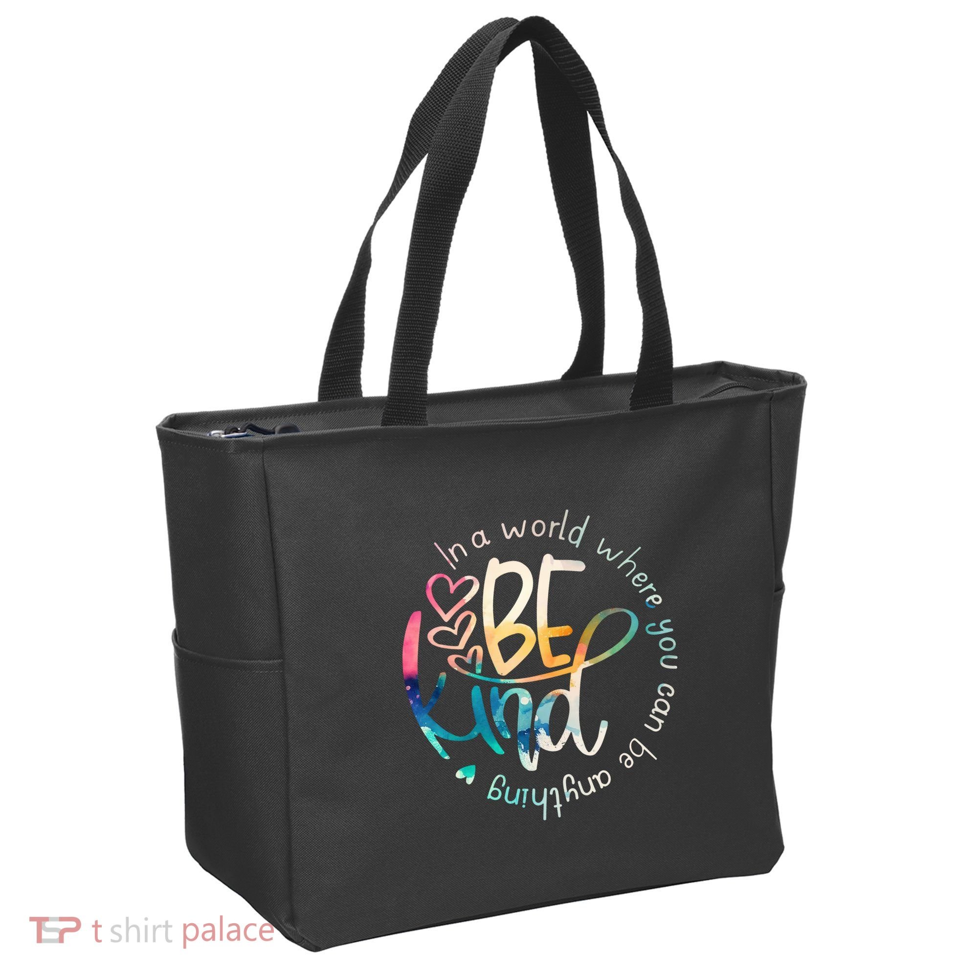 In A World Where You Can Be Anything Be Kind Kindness Tote Bag