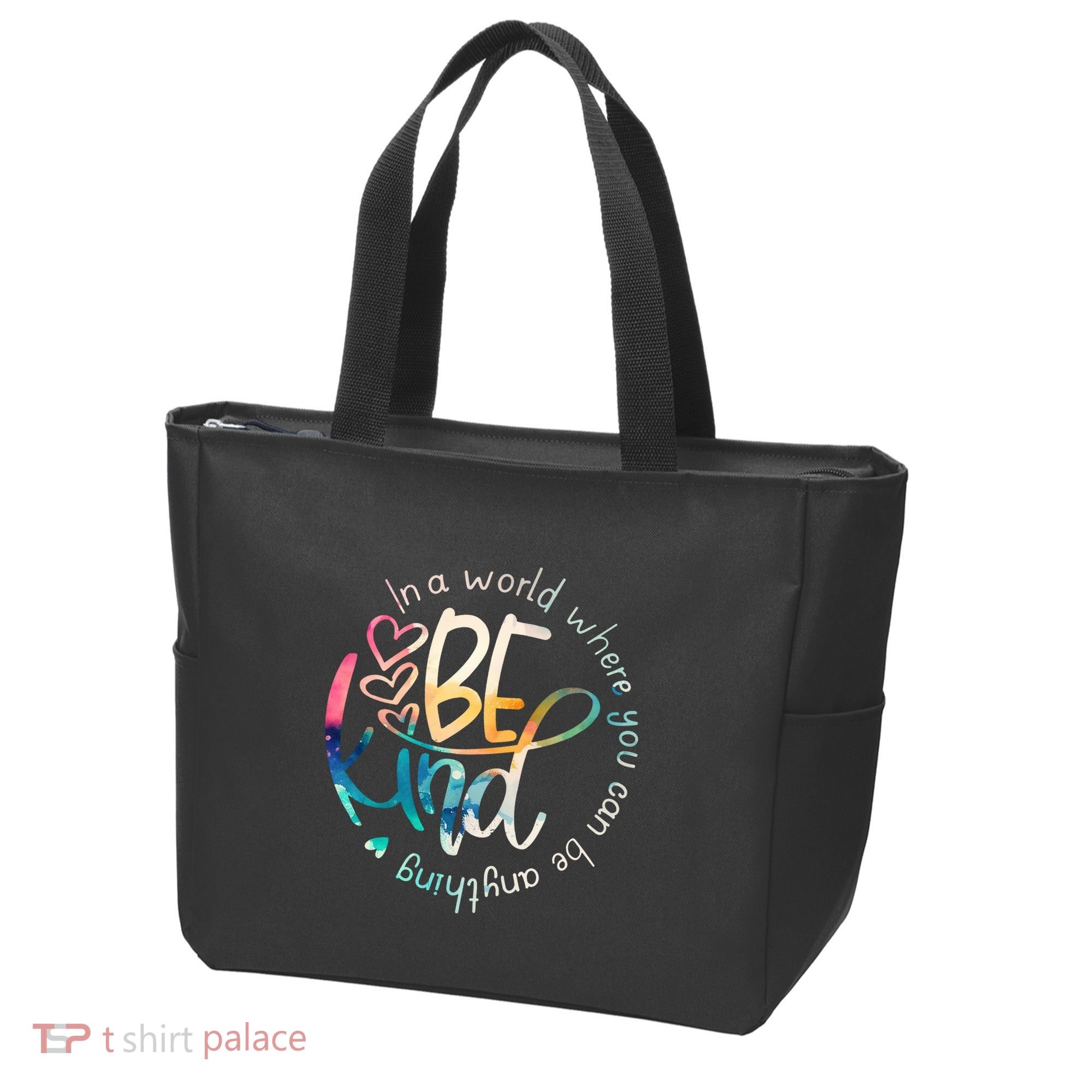In A World Where You Can Be Anything Be Kind Kindness Tote Bag