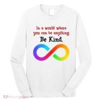 In A World Where You Can Be Everything Be Kind Long Sleeve Shirt thumb 0