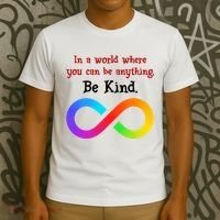 In A World Where You Can Be Everything Be Kind T-Shirt thumb 3