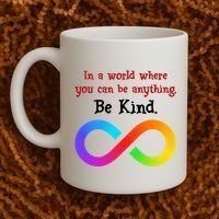 In A World Where You Can Be Everything Be Kind Coffee Mug thumb 2