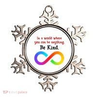 In A World Where You Can Be Everything Be Kind Ornament thumb 0