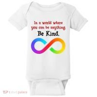 In A World Where You Can Be Everything Be Kind Baby Bodysuit thumb 0