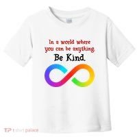 In A World Where You Can Be Everything Be Kind Toddler T-Shirt thumb 0