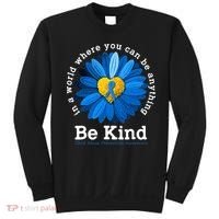 In April We Wear Blue Child Abuse Prevention Awareness Sweatshirt thumb 0