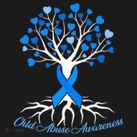 In April We Wear Blue Pinwheel Child Abuse Prevention Month T-Shirt thumb 7