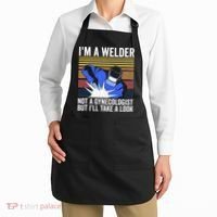I'm A Welder Not A Gynecologist But I'll Take A Look Apron thumb 2