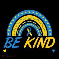 In A World Where You Can Be Anything Be Kind Down Syndrome Awareness Blue Yellow Coffee Mug thumb 5