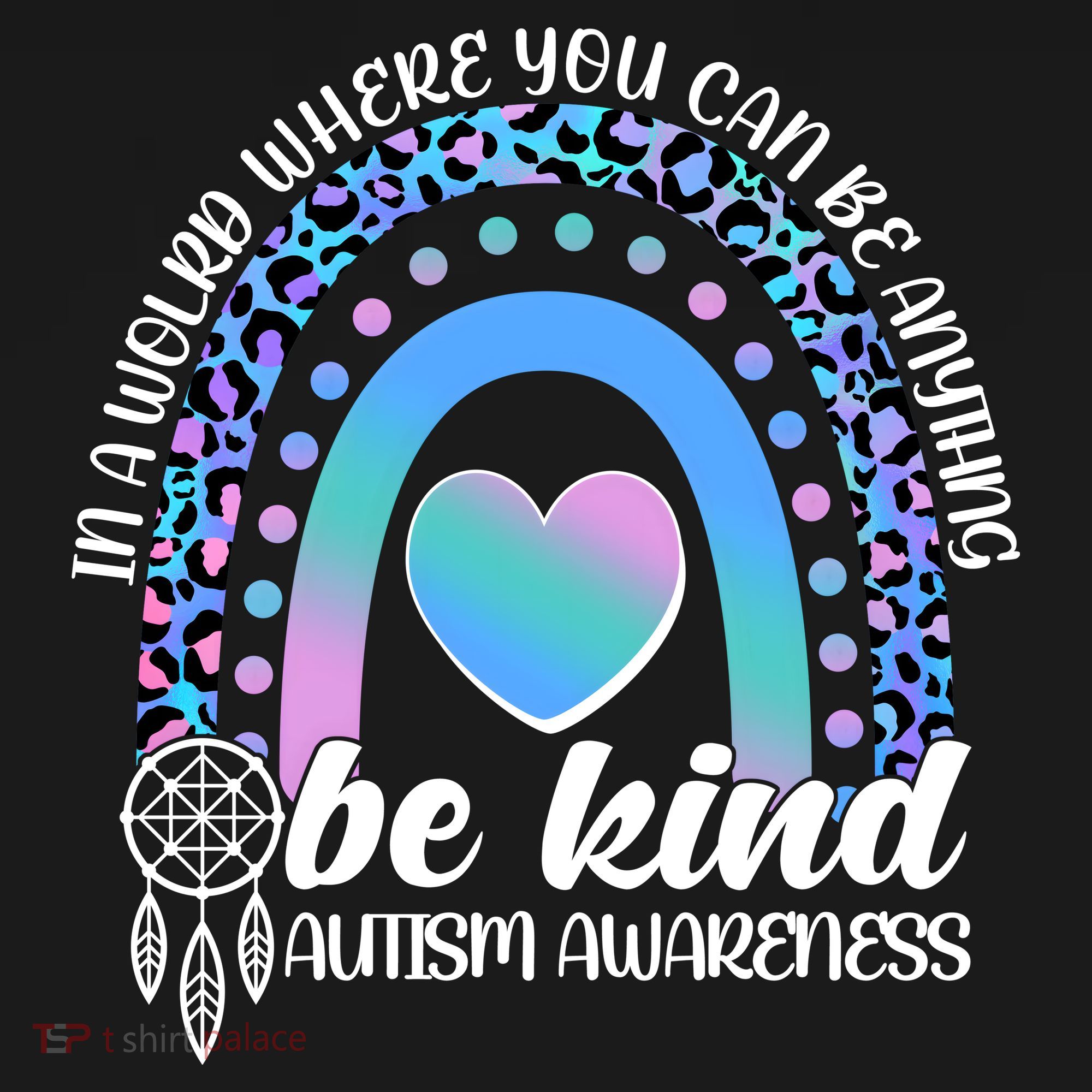 In A World Where You Can Be Anything Be Kind Autism Awareness Women's Hoodie