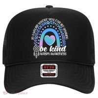 In A World Where You Can Be Anything Be Kind Autism Awareness Hat thumb 0