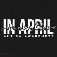 In April We Wear Blue Autism Awareness Backpack thumb 2