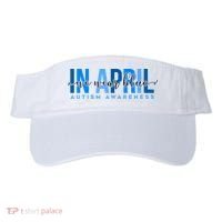 In April We Wear Blue Autism Awareness Visor thumb 0