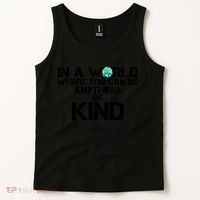In A World Where You Can Be Anything Be Kind Tank Top thumb 2