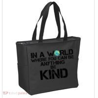 In A World Where You Can Be Anything Be Kind Tote Bag thumb 2