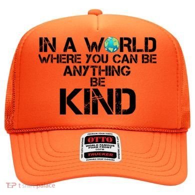 In A World Where You Can Be Anything Be Kind Hat