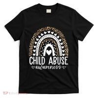 In April We Wear Blue Cool Child Abuse Prevention Awareness T-Shirt thumb 0