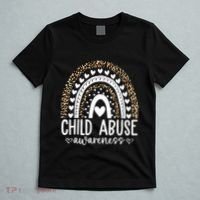 In April We Wear Blue Cool Child Abuse Prevention Awareness T-Shirt thumb 5