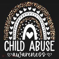 In April We Wear Blue Cool Child Abuse Prevention Awareness Mousepad thumb 1