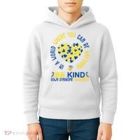 In A World Where You Can Be Anything Be Kind Down Syndrome Kids Hoodie thumb 4