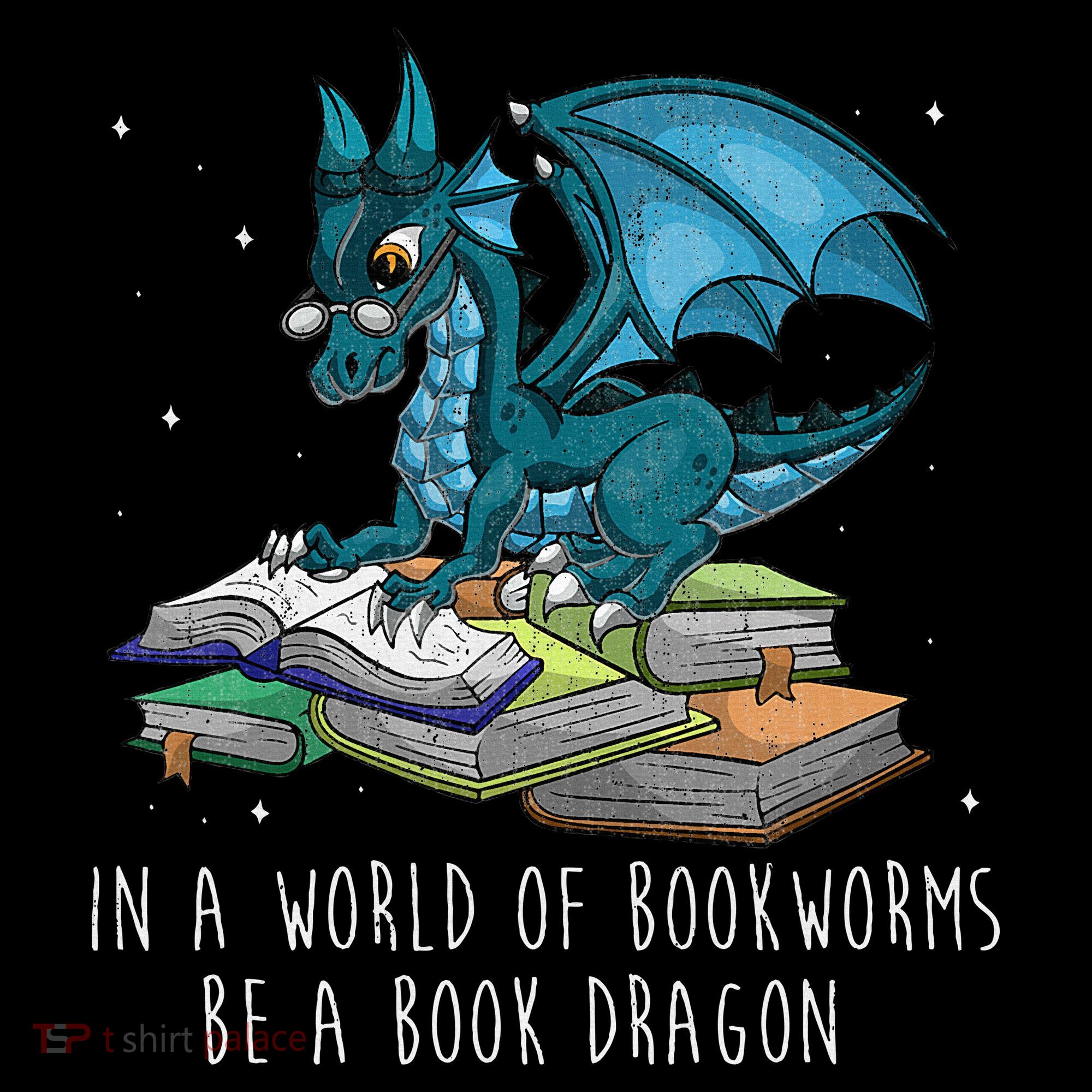 In A World Full Of Bookworms Be A Book Dragon Coffee Mug