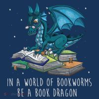 In A World Full Of Bookworms Be A Book Dragon Tote Bag thumb 4