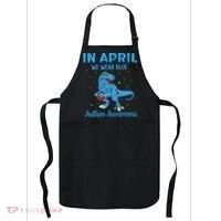 In April We Wear Blue Autism Awareness  Apron thumb 0