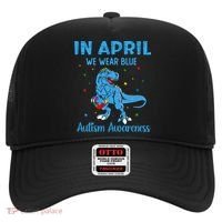 In April We Wear Blue Autism Awareness  Hat thumb 0