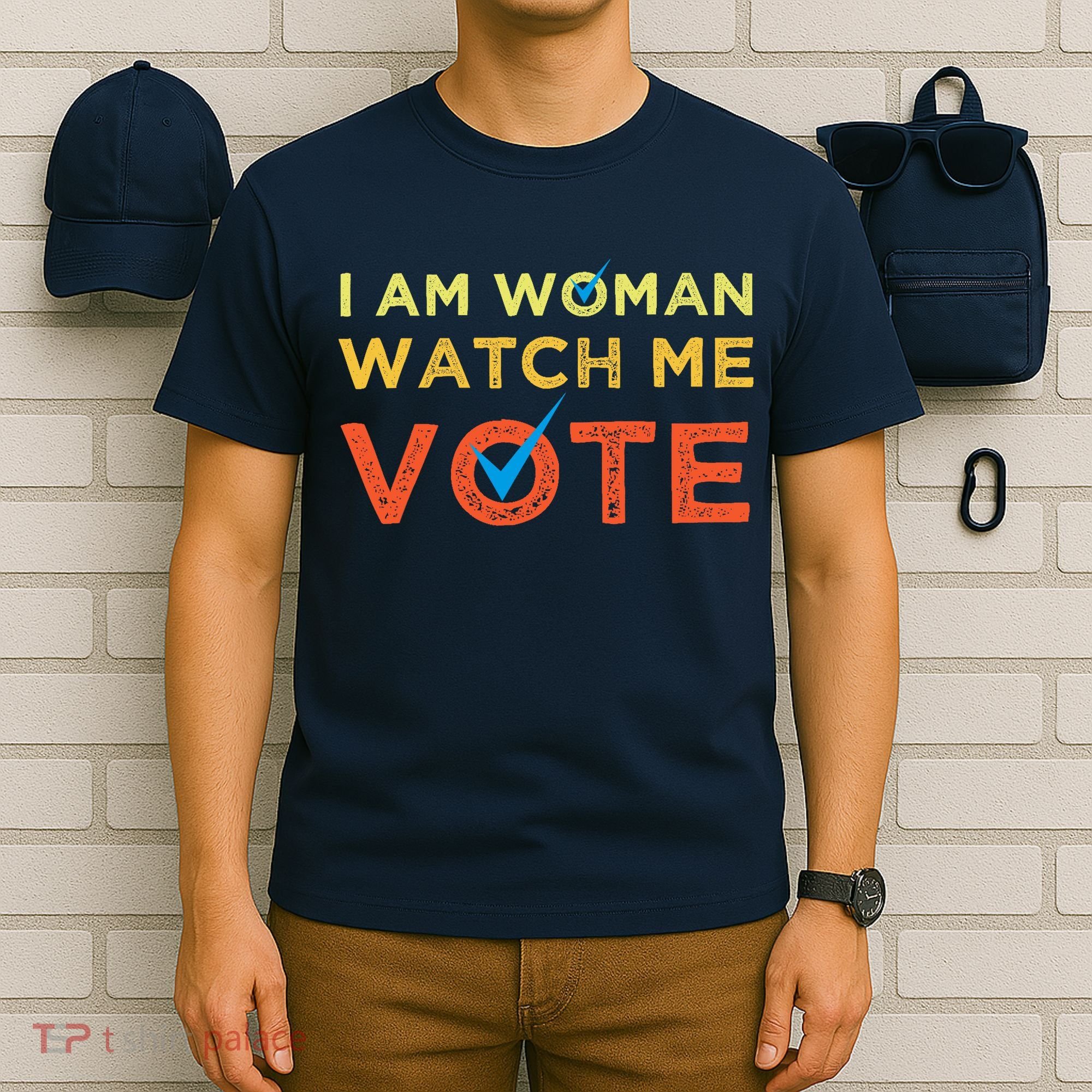I Am Woman Watch Me Vote 2024 T-Shirt