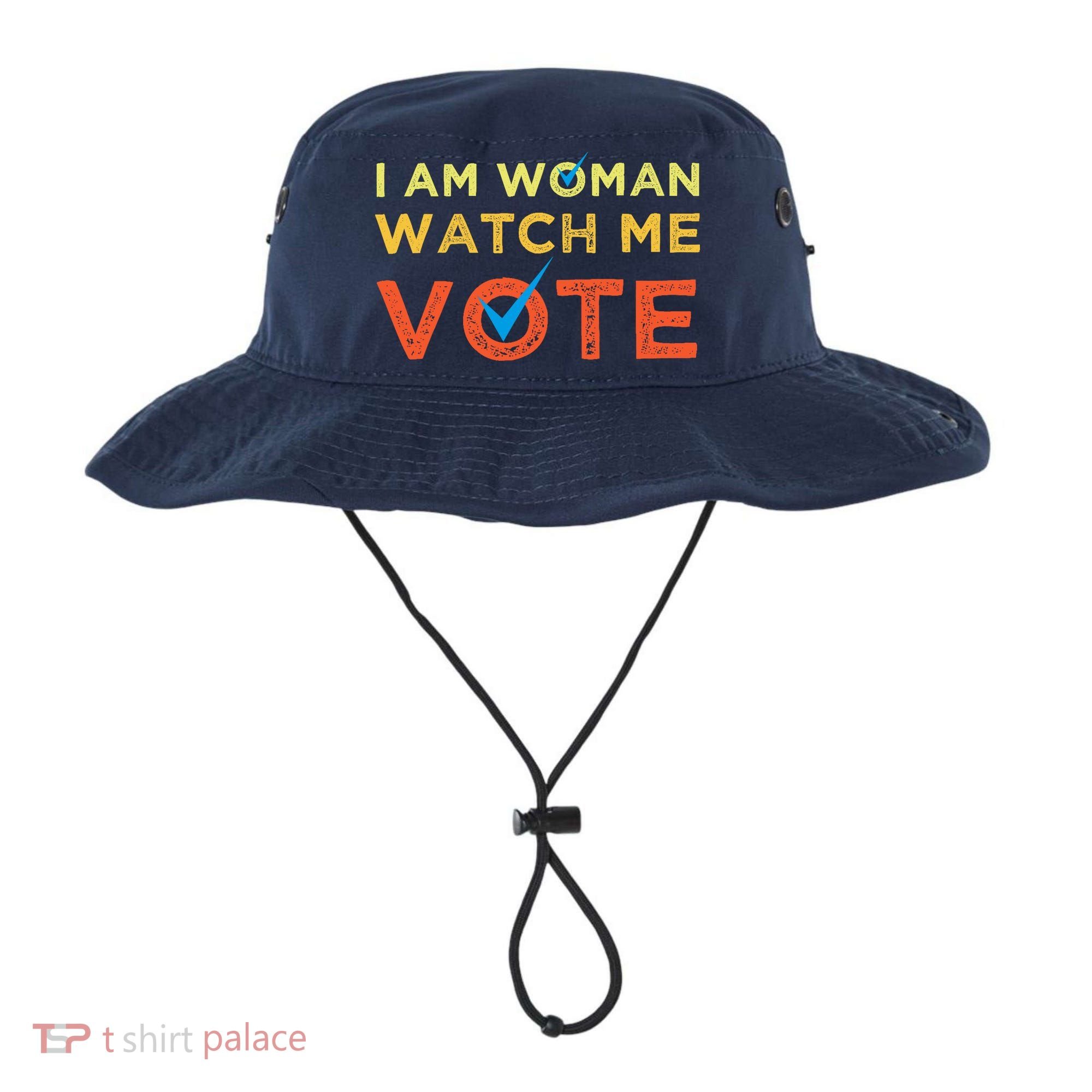 I Am Woman Watch Me Vote 2024 Bucket Hat