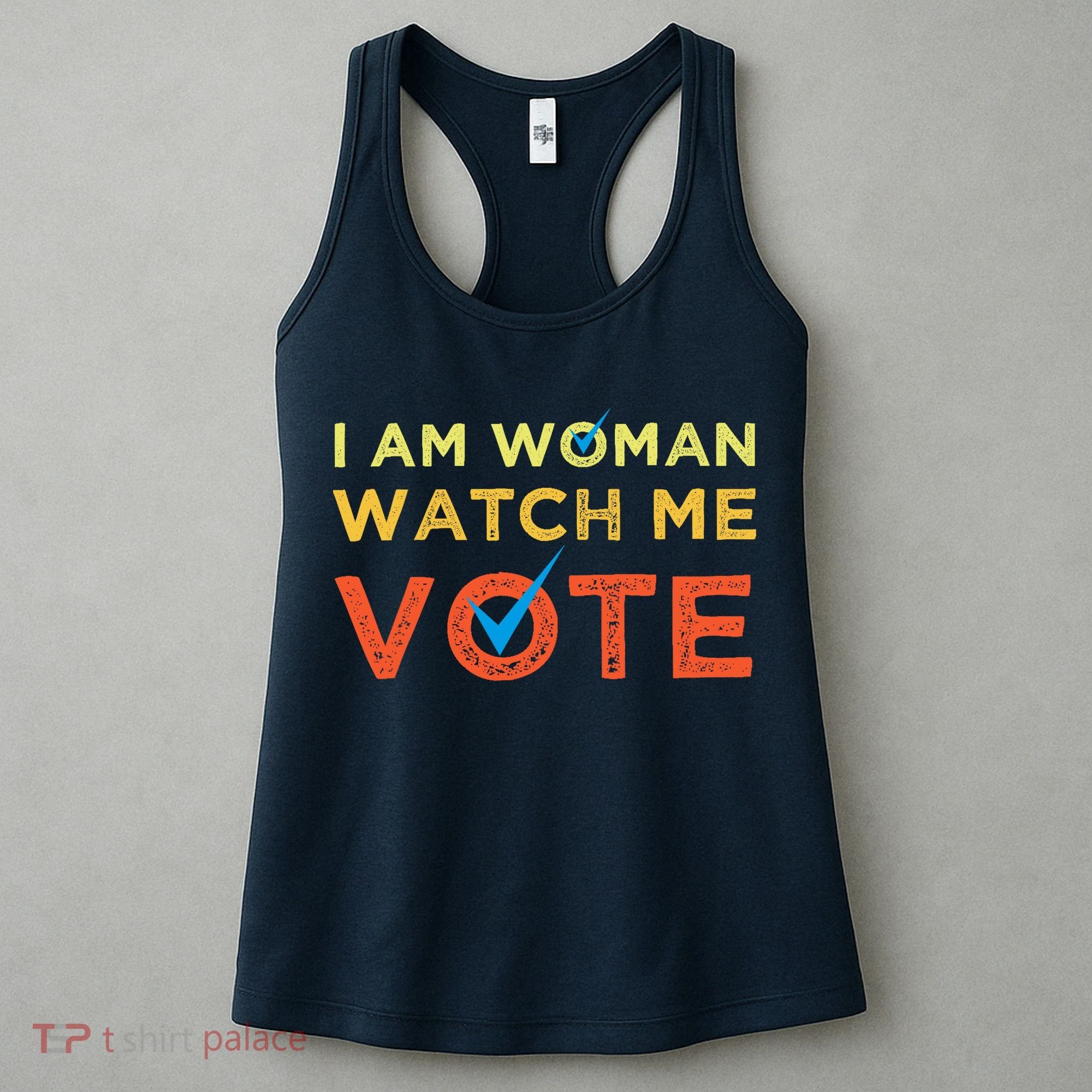 I Am Woman Watch Me Vote 2024 Women's Tank Top
