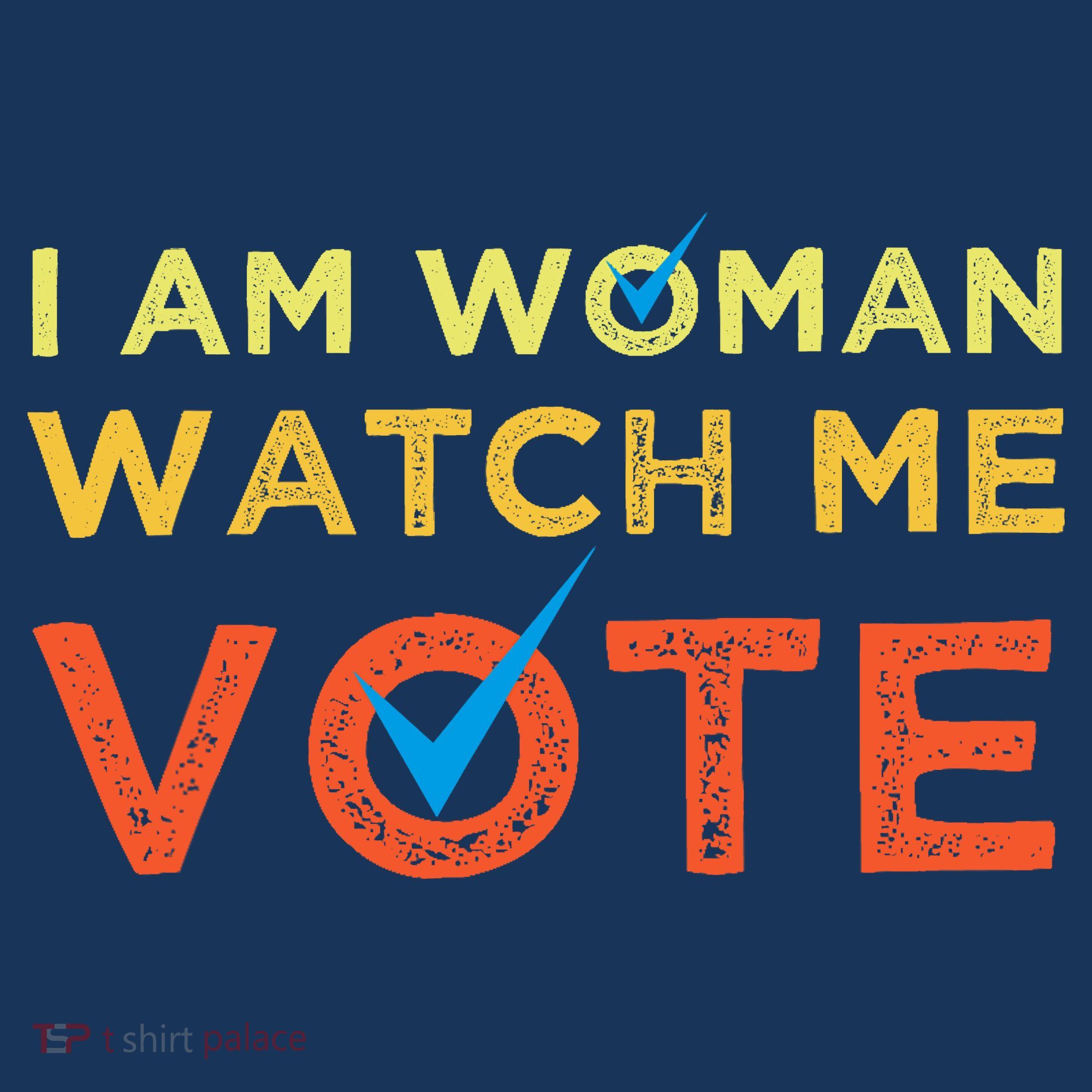 I Am Woman Watch Me Vote 2024 Baby Bodysuit