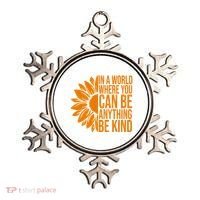 In A World Where You Can Be Anything Be Kind Sunflower Anti Bully Ornament thumb 0