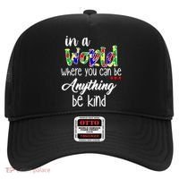 In A World Where You Can Be Anything Be Kind Autism Awareness Hat thumb 0