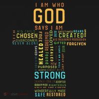 I Am Who God Says I Am Christian Faith Religious T-Shirt thumb 7