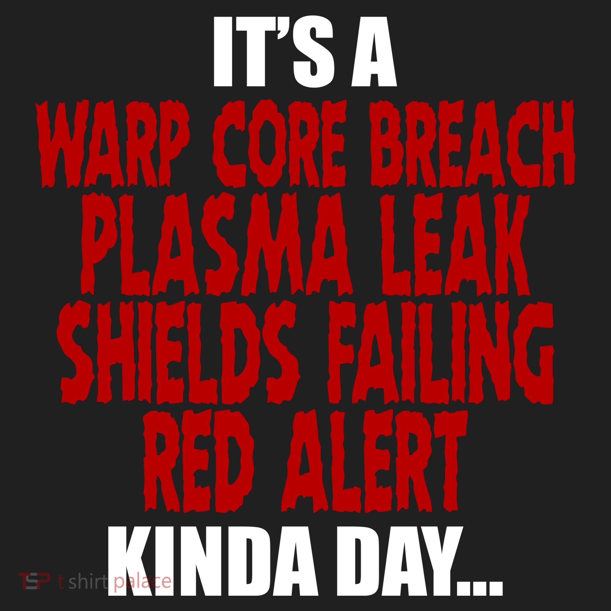 It's A Warp Core Plasma Leak Shield Funny Meme Women's Sweatshirt