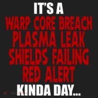 It's A Warp Core Plasma Leak Shield Funny Meme Tumbler thumb 3