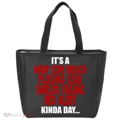 It's A Warp Core Plasma Leak Shield Funny Meme Tote Bag
