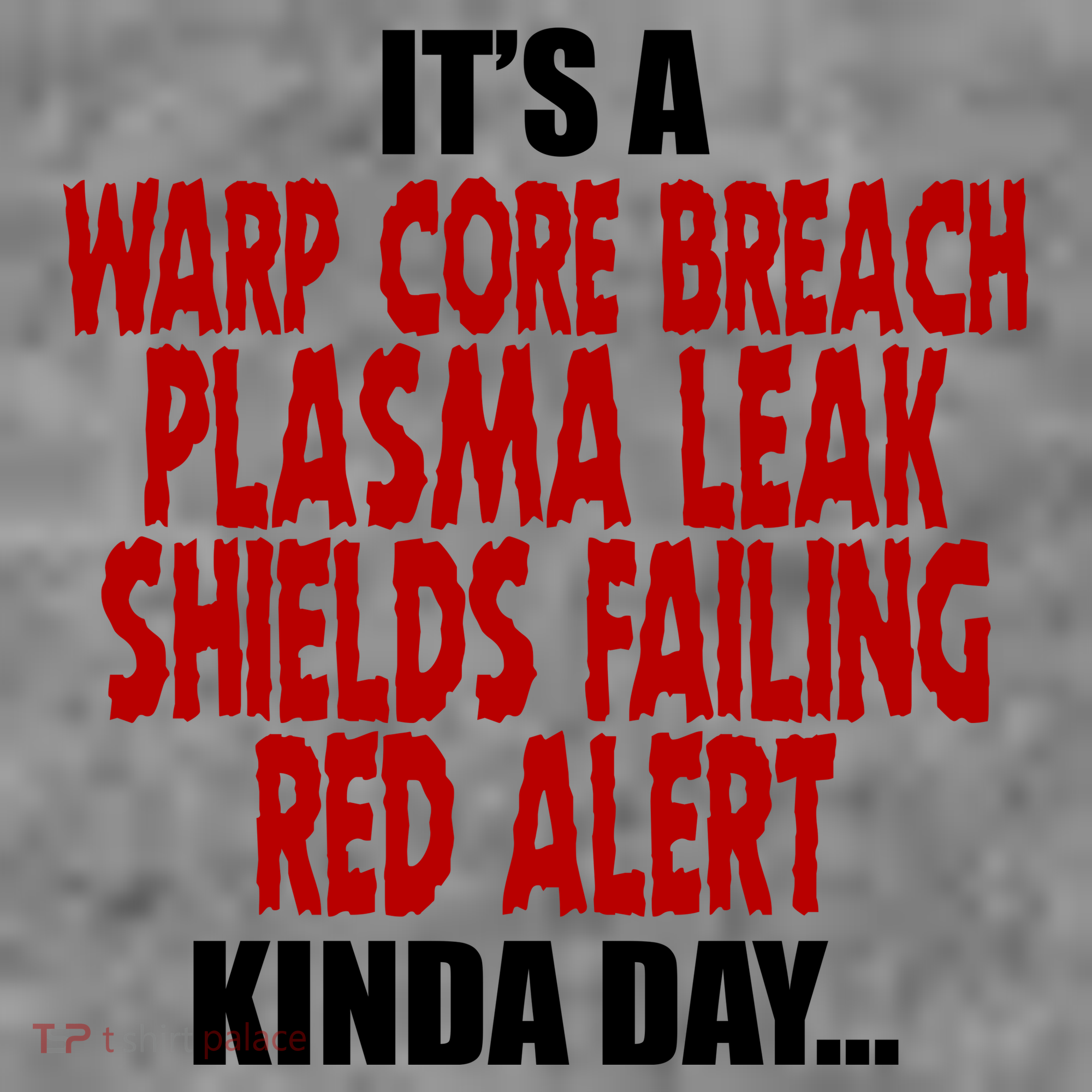 It's A Warp Core Plasma Leak Shield Funny Meme Women's Tank Top