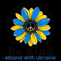 In A World Where You Can Be Anything Be Kind # Stand With Ukraine Coffee Mug thumb 5