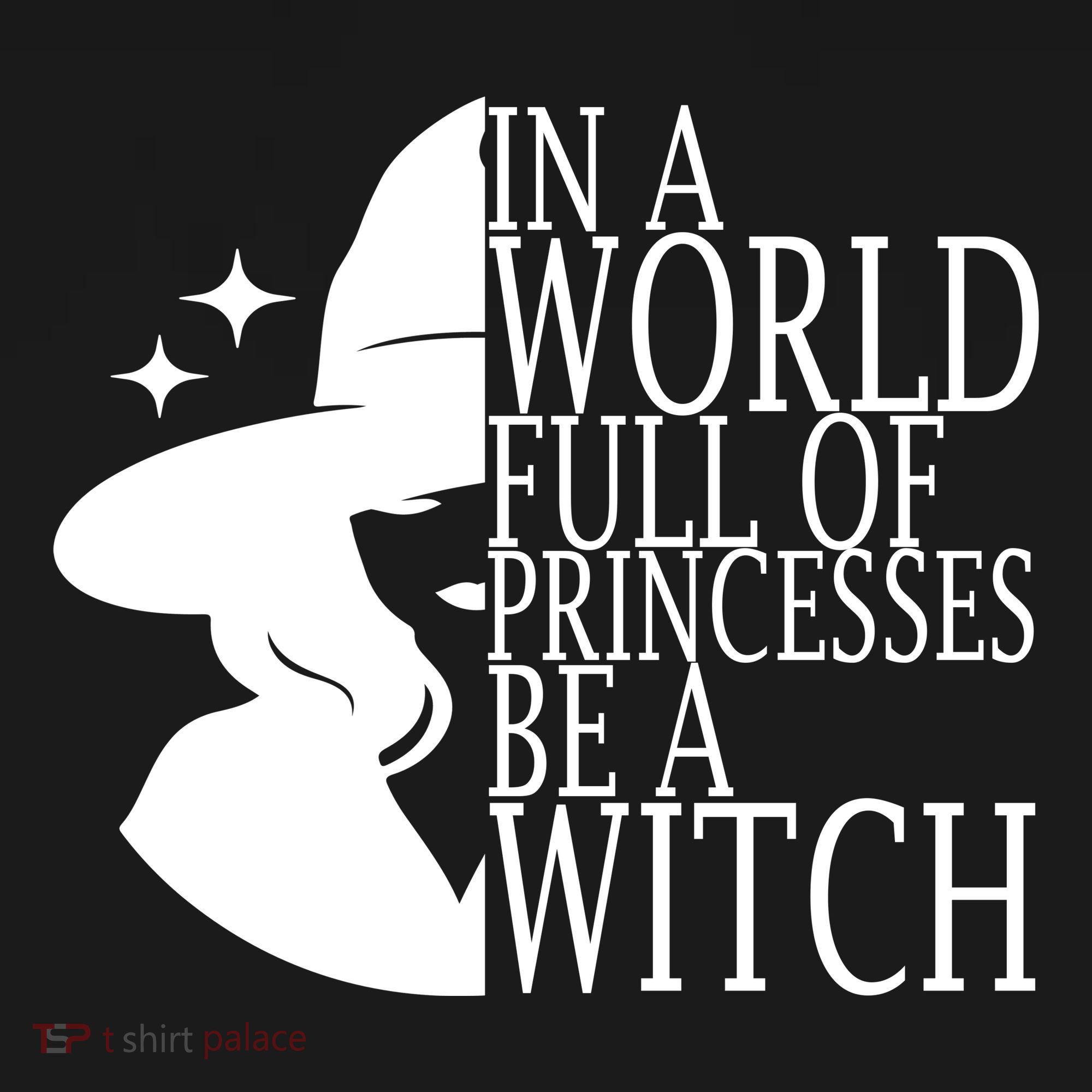 In A World Full Of Princesses Be A Witch Halloween Coaster
