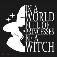 In A World Full Of Princesses Be A Witch Halloween Tote Bag thumb 4